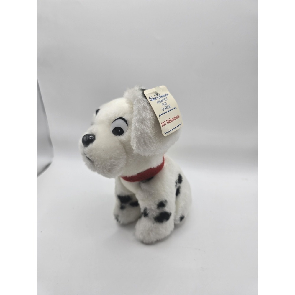 Vintage Walt Disney Dalmatian Pup Plush Stuffed Animal 101 Dalmatians 7"